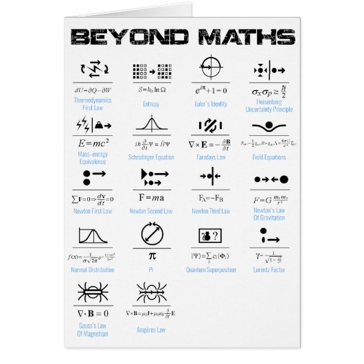 Beyond Maths Cards (Front)