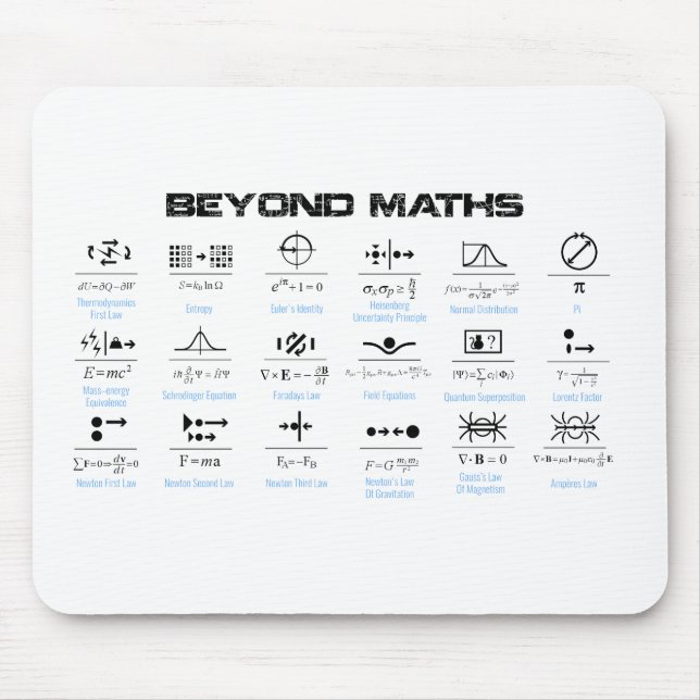 Beyond Maths Mouse Pad (Front)