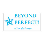 [ Thumbnail: "Beyond Perfect!" Tutor Feedback Rubber Stamp ]