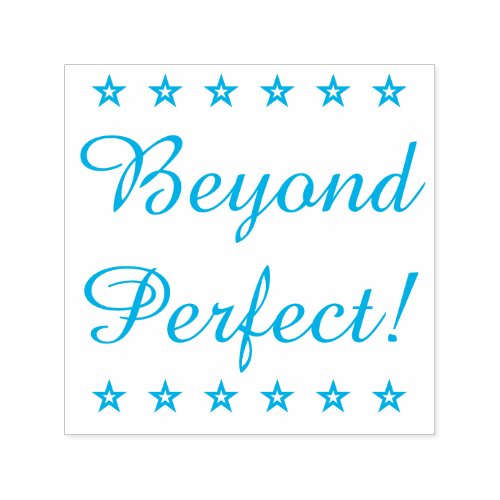 Beyond Perfect Tutor Rubber Stamp