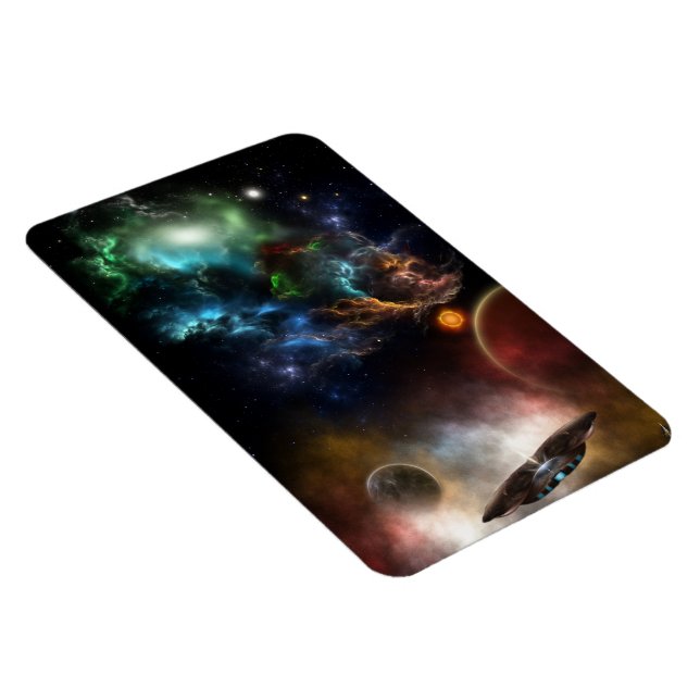 Beyond Space & Time	 Fractal Art Magnet (Right Side)