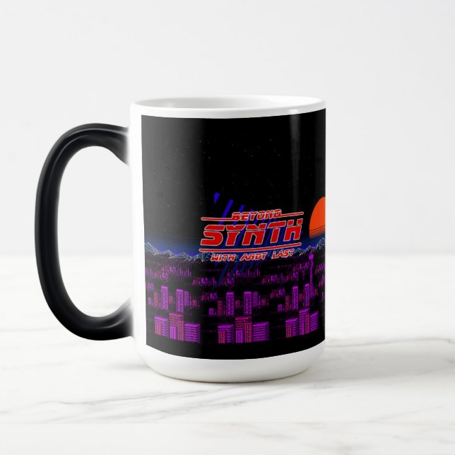 Beyond Synth 8 Bit Mug (Left)