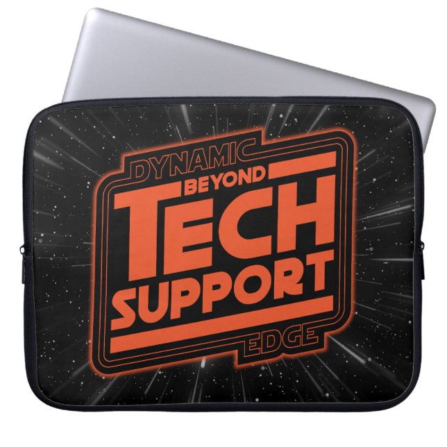 Beyond Tech Support Laptop Sleeve (Front)