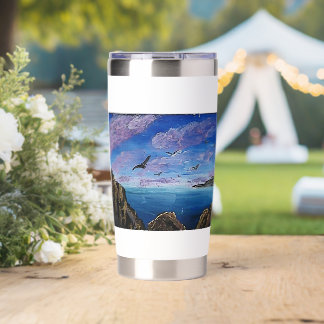 Beyond the Azure Horizon Insulated Tumbler
