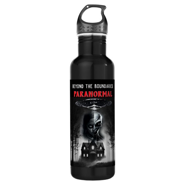 Beyond the Boundaries Paranormal Water Bottle (Front)