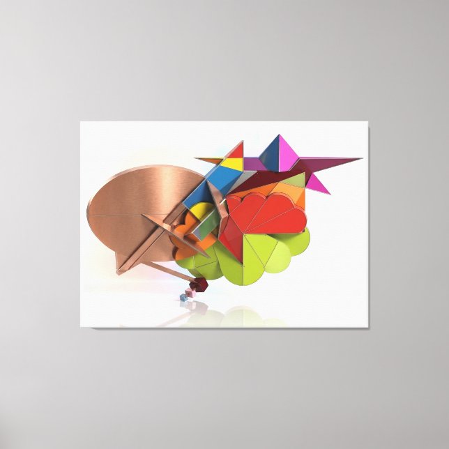 Beyond the Clouds Canvas Print (Front)