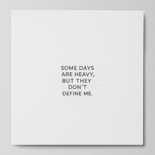 Beyond the Heavy Days Peel And Stick Photo Tile