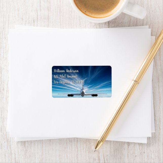 Beyond the Horizon: Concorde from Behind Label (Insitu)