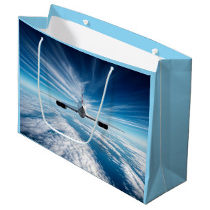 Beyond the Horizon: Concorde from Behind Large Gift Bag