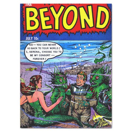 Beyond The Mermaid Kingdom Decoupage Tissue Paper