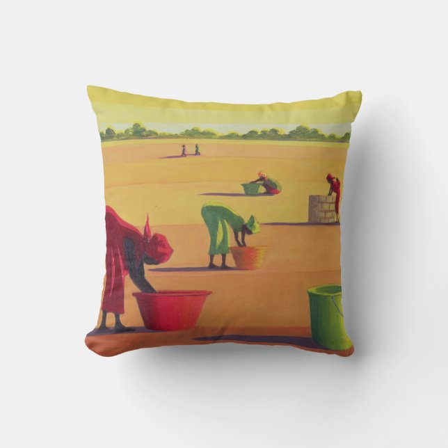 Beyond the Pale 1998 Throw Pillow (Front)