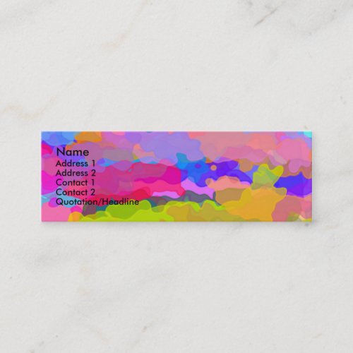 Beyond The Rainbow Profile Card Business Cards
