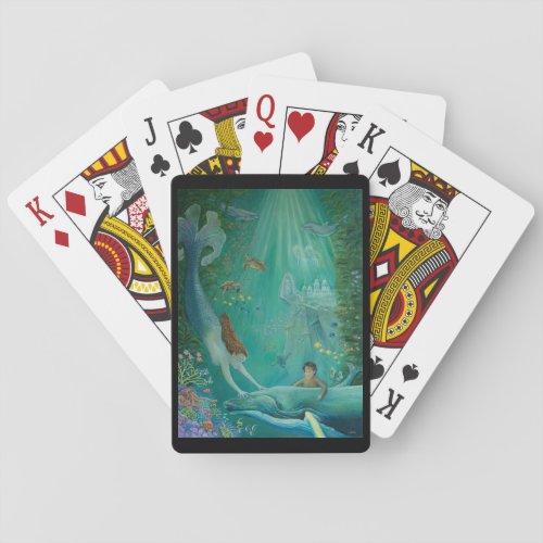 Beyond the Reef to Atlantis Poker Cards