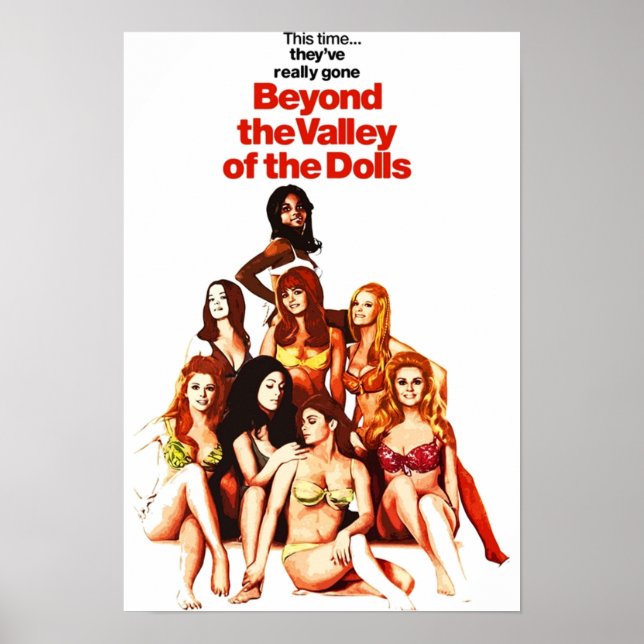 Beyond the Valley of the Dolls Poster (Front)