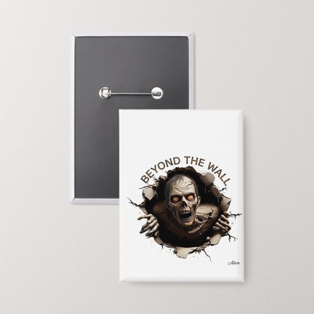 Beyond The Wall Zombie Long Sleeve Button (Front/Back)