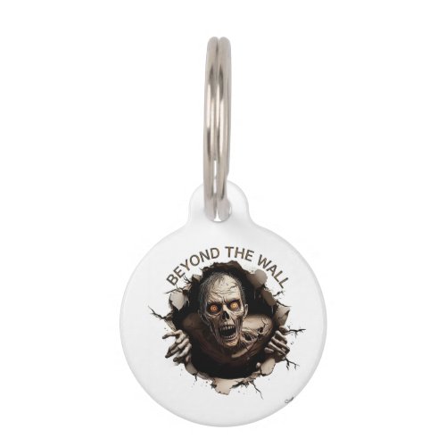 Beyond The Wall Zombie Long Sleeve Pet ID Tag