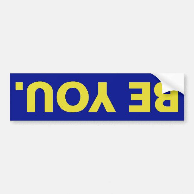BeYouBears_NoBorder Bumper Sticker (Front)