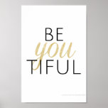 beYOUtiful Poster