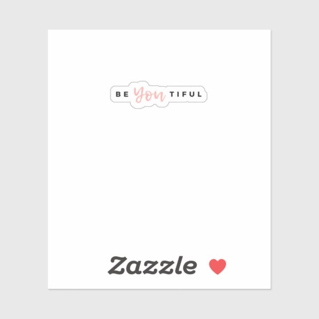 Beyoutiful Sticker (Sheet)