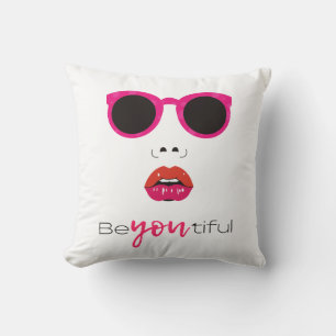 BeYOUtiful Throw Pillow
