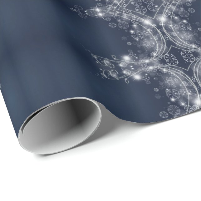 Beyutiful Cool Great Christmas Shine Wrapping Paper (Roll Corner)