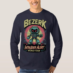 Bezerk Intruder Alert World Tour Retro Arcade T-Shirt