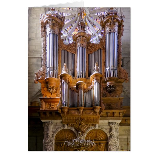 Béziers Cathedral organ Cards (Front)