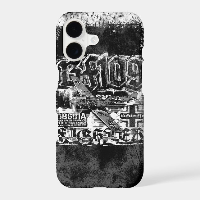 Bf 109 iphone case (Back)