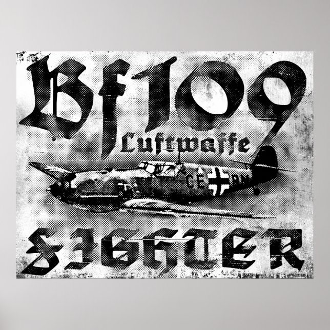 Bf 109 Print (Front)