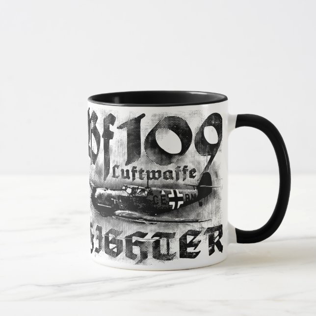 Bf 109 Ringer Coffee Mug (Right)