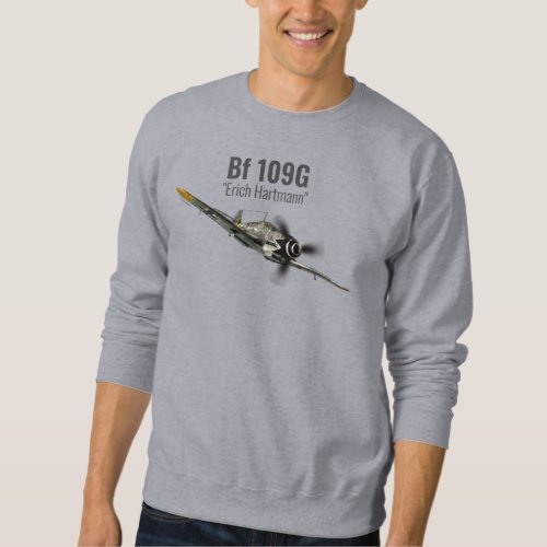 Bf 109G Erich Hartmann Sweatshirt