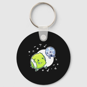 Bfdi Tennis Ball And Golf Ball Duo Math  Keychain