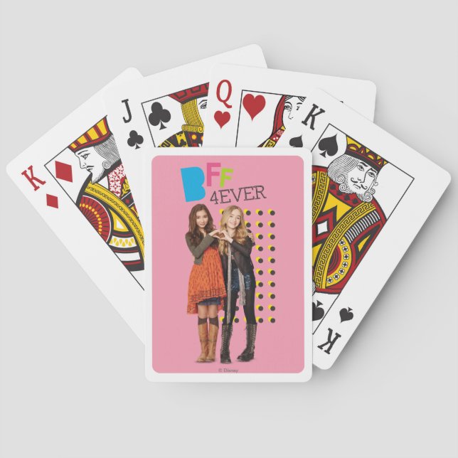 BFF 4Ever Poker Cards (Back)