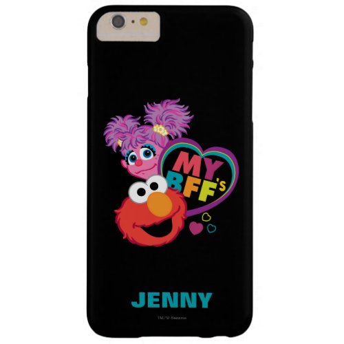 BFF Abby and Elmo  Add Your Name Barely There iPhone 6 Plus Case