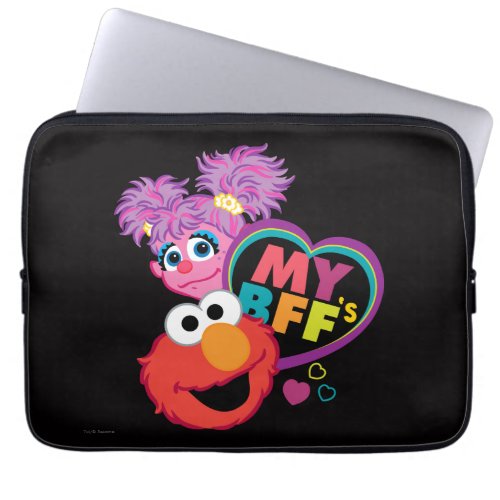 BFF Abby and Elmo Laptop Sleeve