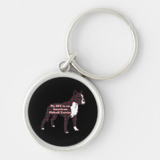 BFF American Pitbull Terrier Keychain