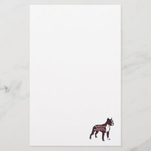 BFF American Pitbull Terrier Stationery