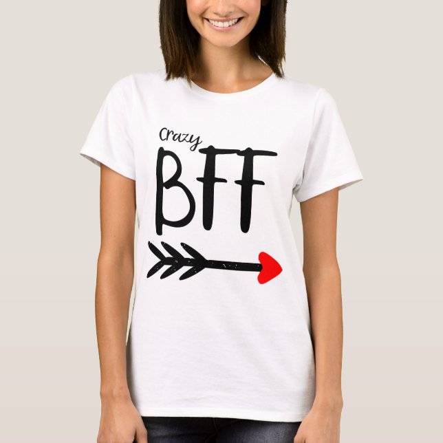 BFF arrow friendship best friends matching part 2 T-Shirt (Front)