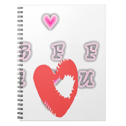 BFF Best friend forever BFF Notebook