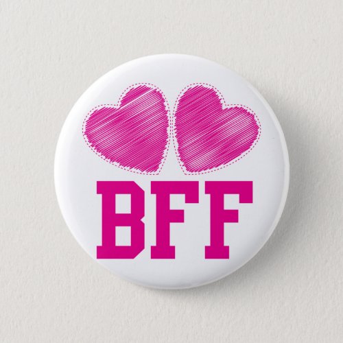 BFF Best friends forever  awesome Button