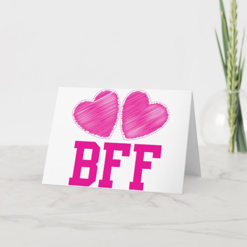 BFF Best friends forever  awesome Holiday Card