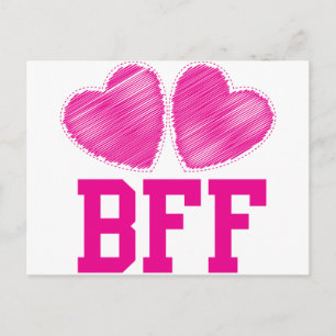 BFF Best friends forever !!! awesome! Postcard