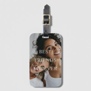 BFF Best Friends Forever Friendship Luggage Tag