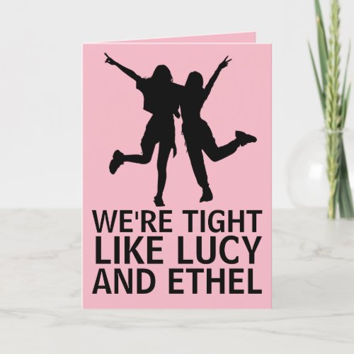 BFF BEST FRIENDS FOREVER GREETING CARDS