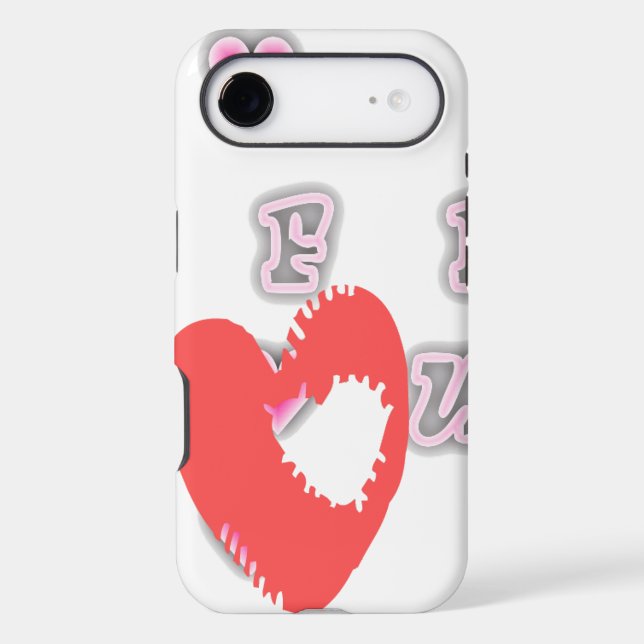 BFF. Best Friends Forever: I Love You Art Print Case-Mate iPhone Case (Back)