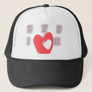 BFF. Best Friends Forever: I Love You Art Print Trucker Hat