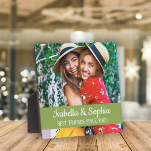 BFF Best friends photo Plaque
