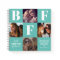 BFF Besties Photo Collage Teal