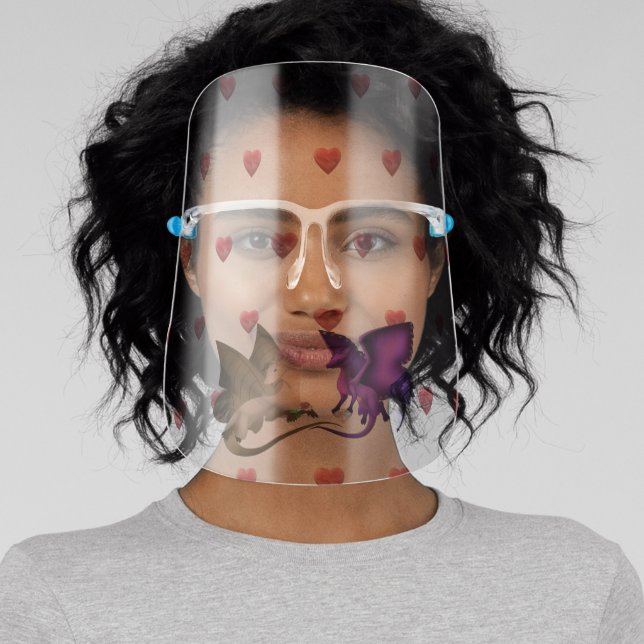 BFF Butterfly Dragon Face Sheild Face Shield (Insitu)