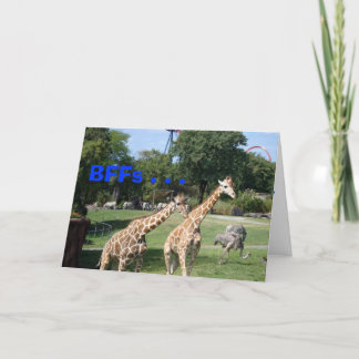 BFF. . CARD